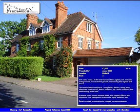 Interactive Window Display for Estate Agents 